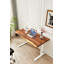 Bureau debout ajustable en noyer d'Amérique du Sud, bureau Live Edge-1087982058-1087982061