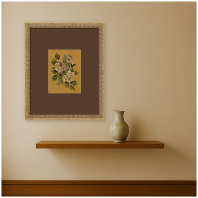 «AQ Floral 3» par Annie Quigley, reproduction d'art encadrée