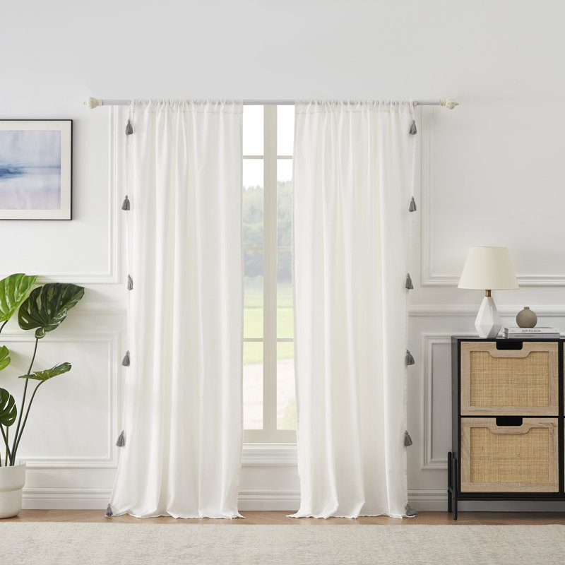 Greenland Fashion Homes Monterrey Antique White Window Panel Pair 84”, Antique White