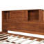 Lit de jour en bois avec 3 tiroirs de rangement, tableau souple supérieur, tablette et ensemble de prises et ports USB-619865308-619865309