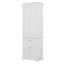 Imposante armoire de rangement avec trois tiroirs et tablettes réglables-1045003907
