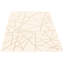 Tapis champagne / taupe Quamaine-1000290006