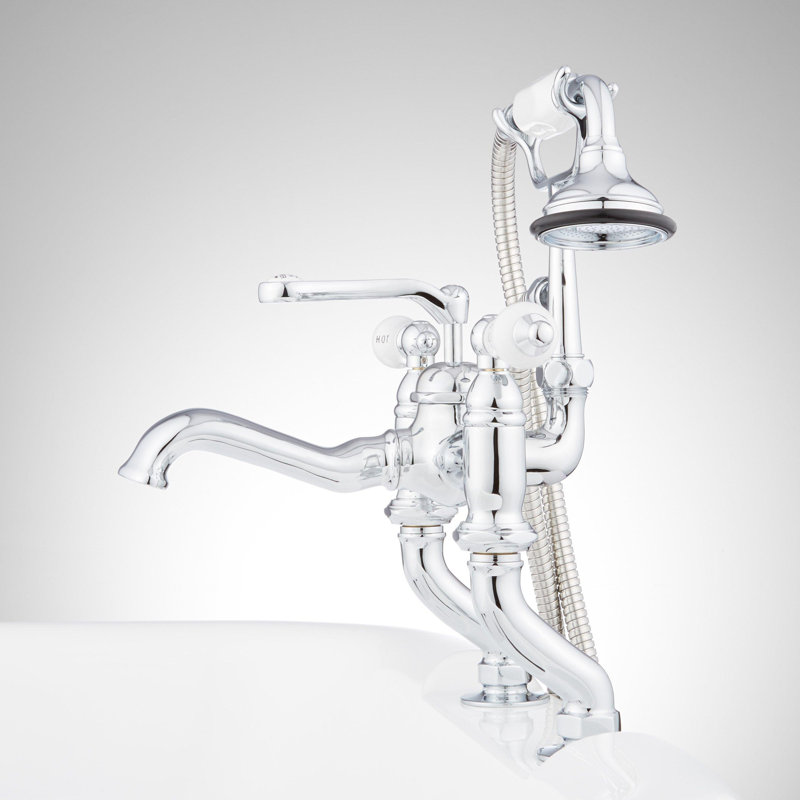 Robinet de baignoire romaine Glenwood, Chrome