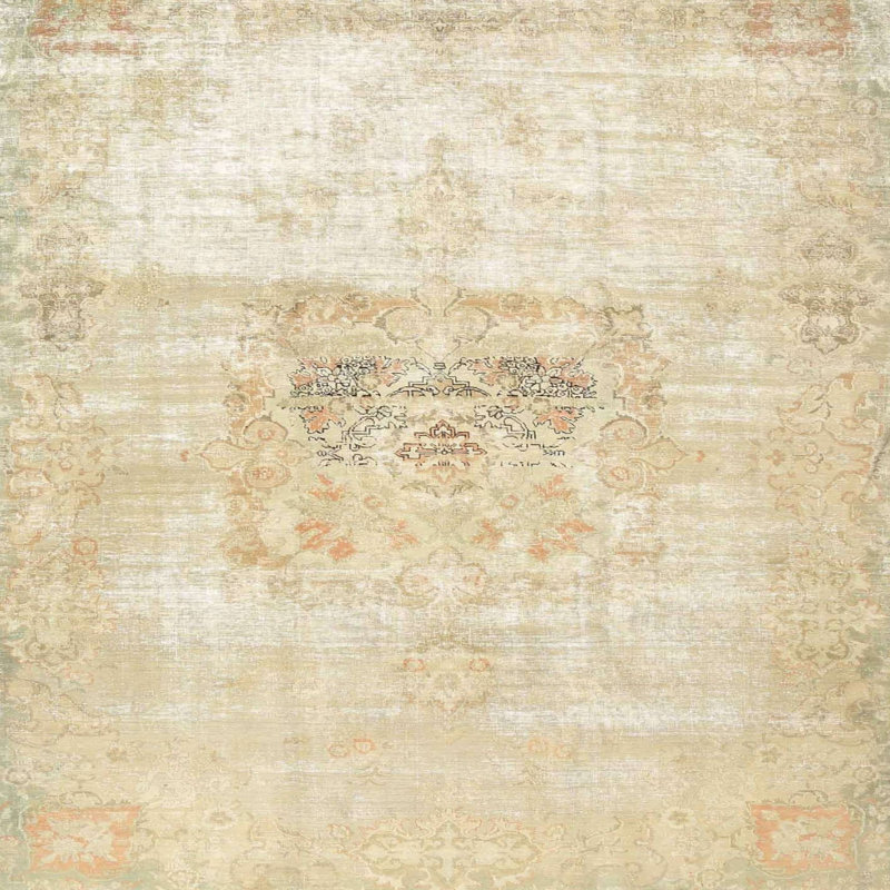 Tapis traditionnel Reicherter, Carré 8 pi