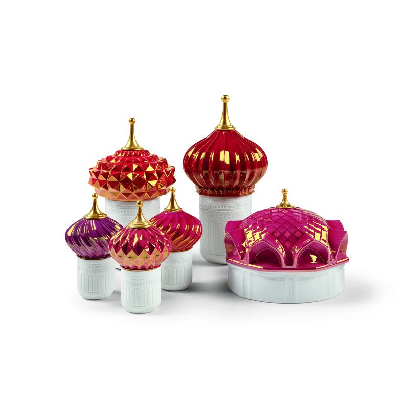 Spire Scented Jar Candle, Purple