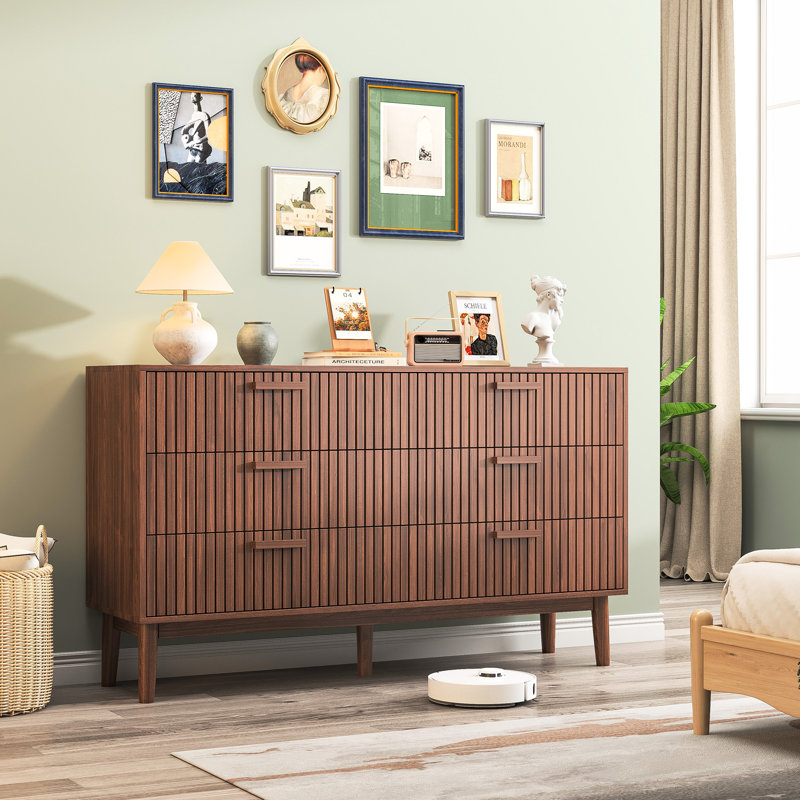 Commode 6 tiroirs H 31,5 po