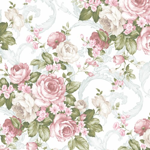 Astoria Grand Javion Floral Roll & Reviews | Wayfair