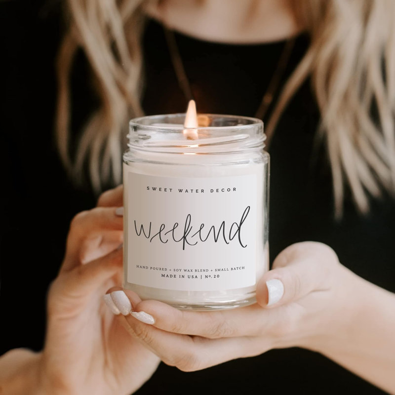 Weekend Scented Jar Candle