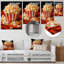 Carnival Kernels Bright Pop Corn Fiesta III - Popcorn Metal Wall Art-1320724790