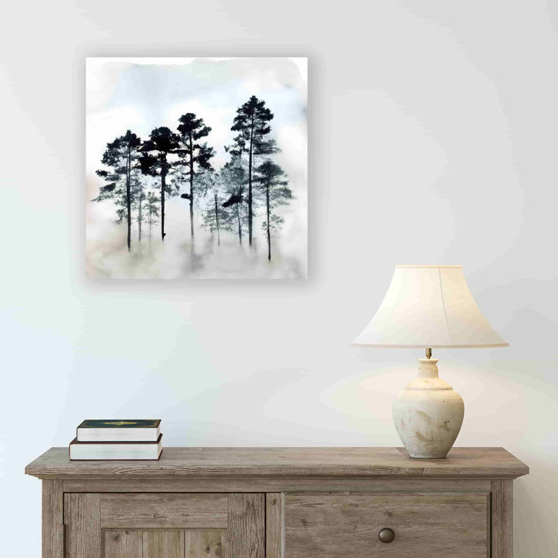 Murmure éphémère sur toile, H 20 po x l 20 po x P 1,5 po