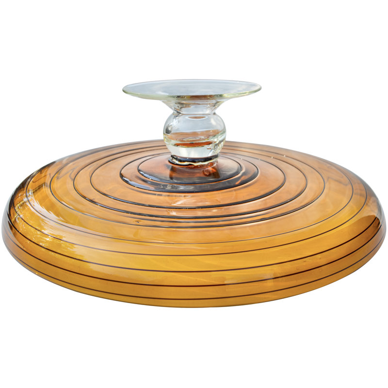 Handmade Glass Decorative Bowl