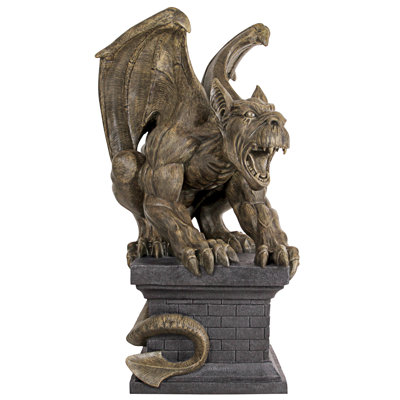 Cathedral Gothic Chimera Gargoyle Statue
