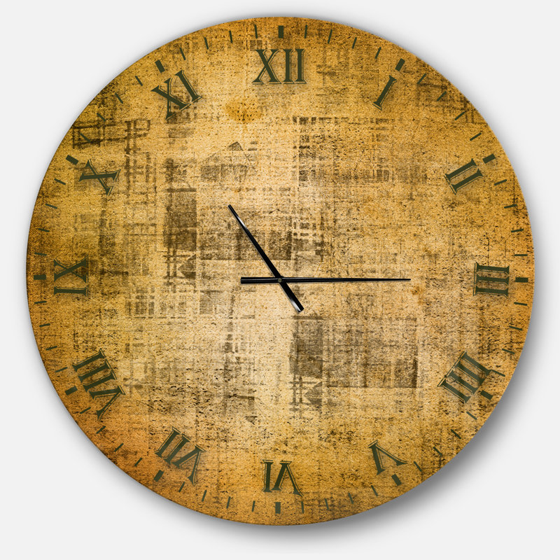 Horloge murale rustique Swigart Farmhouse Designart, Grand
