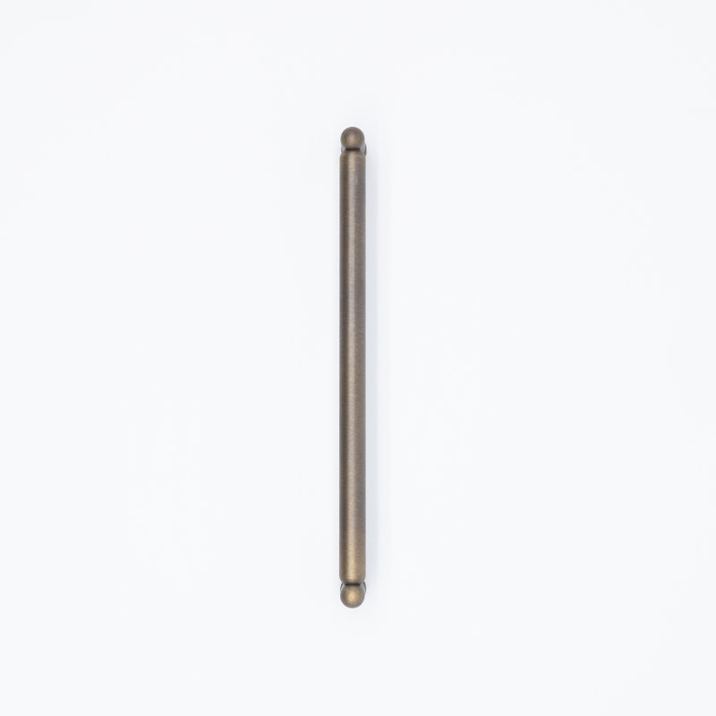 Knurled Bar / Handle Pull, 8", Antique English