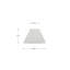 Lorentzen Cotton Tapered Square Lamp Shade-53219510-121936217