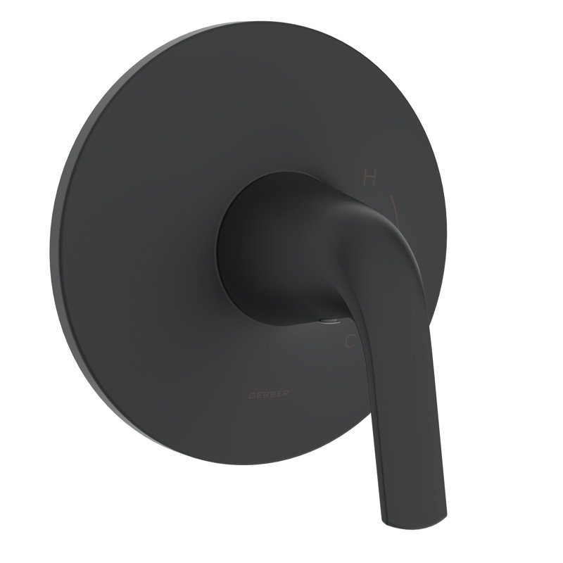 Lemora Shower Faucet, Satin Black
