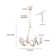 Acari 6 - Light Dimmable Wagon Wheel Chandelier