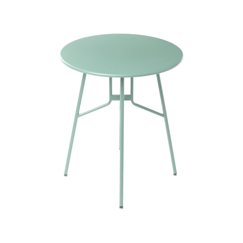 Round 4 - Person 64Cm L Outdoor Bistro Table, Light Green