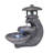 Pagoda Tiered Outdoor Fountain with 3 White LEDS