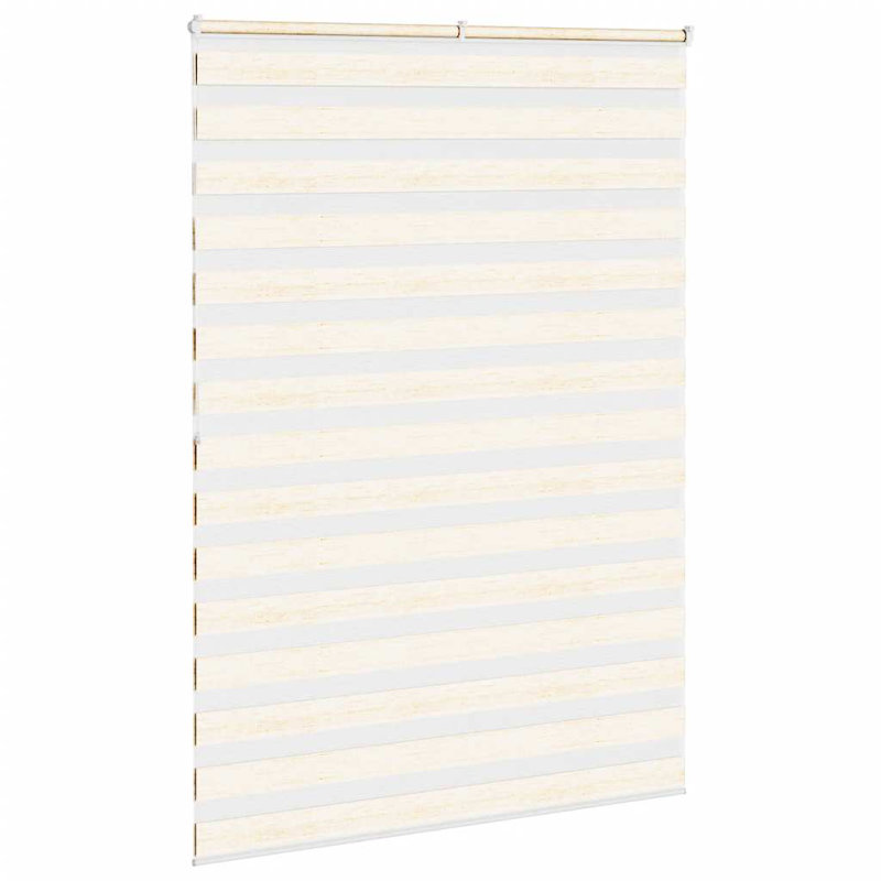 George Oliver Zebra Blind Polyester, Marble Beige, 165cmW x 200cmL