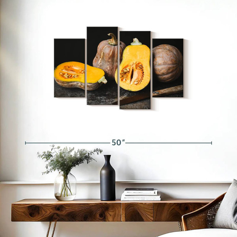 Yarlin Butternut Squash, 22" H x 36" W