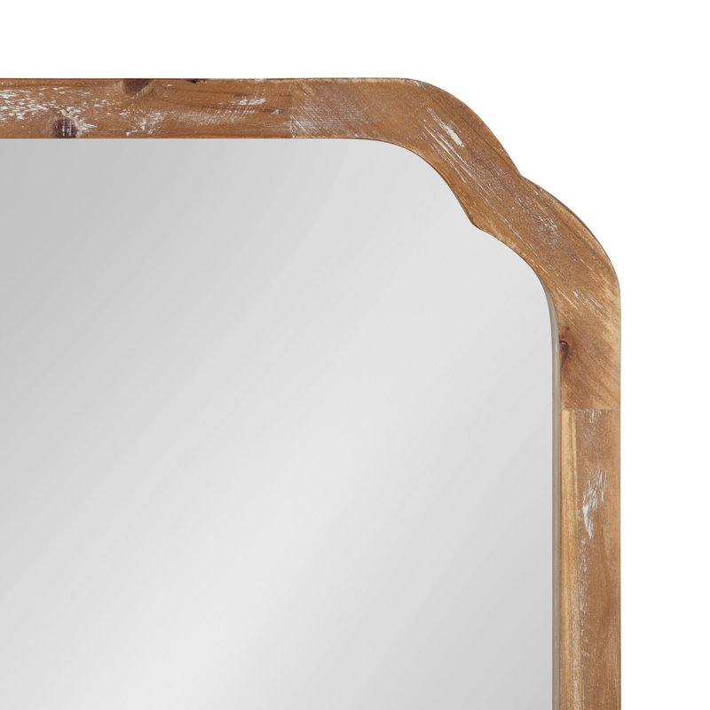 Vannessa Mirror, 36" x 24", Rustic Brown