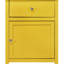 Table de chevet jaune vibrante