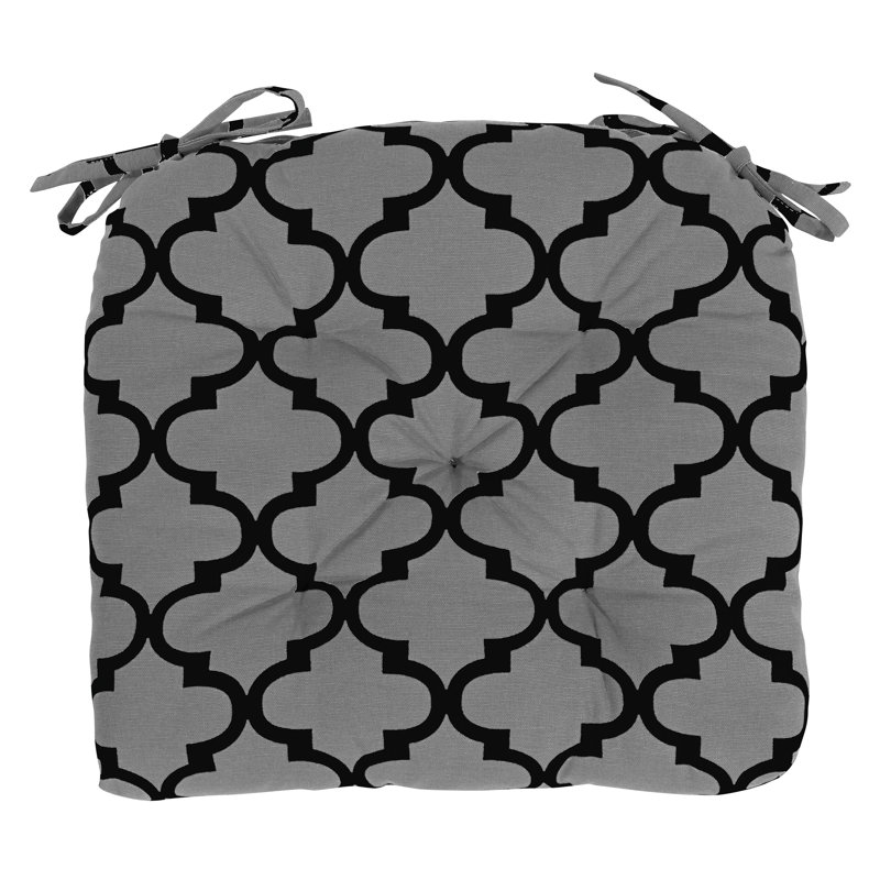 Outdoor Dining Chair Chair Pad, Gray