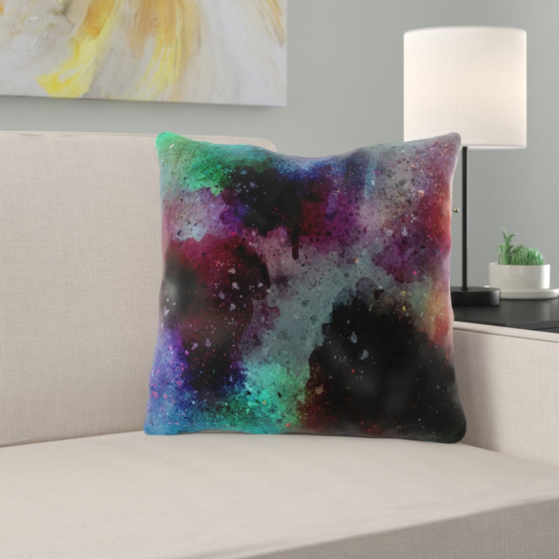 Coussin décoratif Nagy, Microsuède, Intérieur