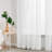 Twist Tab Top Chic Semi Sheer Curtain Drapes(Set of 2)-1351550792-1351550797