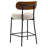 Counter Height Ferrer, 24" Ferrer , Boucle Counter Stools With Back, Boucle Ferrer For Kitchen Island, Dining Room(Set Of 3)-1266402357