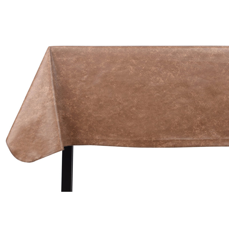Heavy Duty Tablecloth, 52" L x 52" W, Camel Print