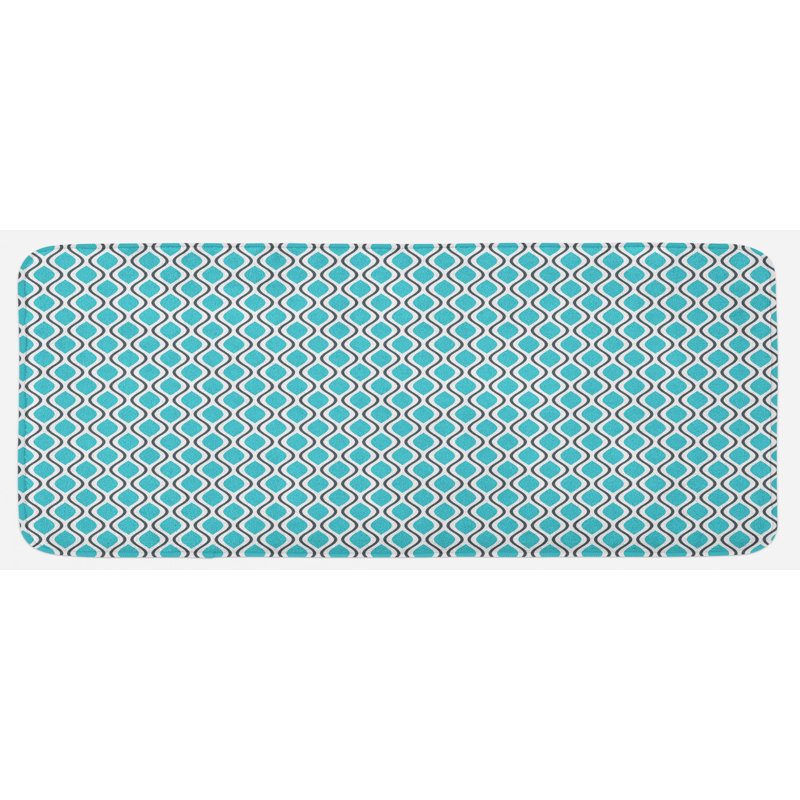 Modern & Contemporary Synthetic Kitchen Mat