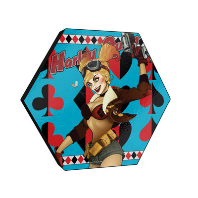 «Justice League» (Bombshells - Harley Quinn), impression sur bois