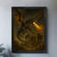 Art encadré noir, fantaisie sombre, cracheur de feu, art rétro, impressions encadrées-1920196237