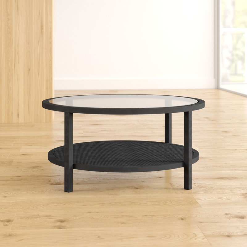 Four Leg Coffee Table with Storage