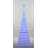 72'''' Colour Changing Led Glittering Snowflake Cone Tree Sculpture