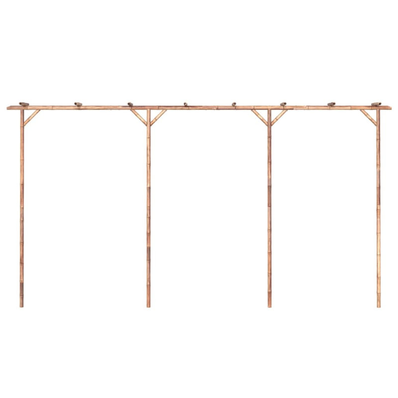 Pergola Bamboo 385X40x205 Cm