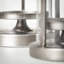 Danity 2 Piece Metal Tabletop Tealight Holder Set