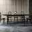 Black Oval Solid Wood Dining Table-766545753