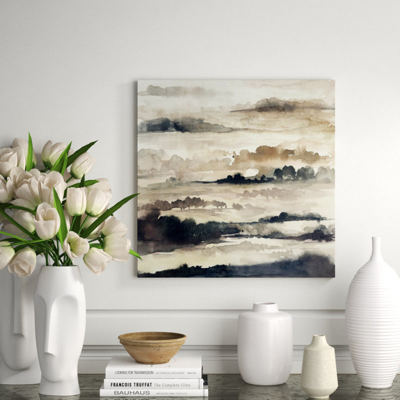 Autumn Field Print by Michelle Bennett, Outdoor, 47" H x 47" W