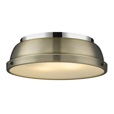 Plafonnier encastré 2 lumières Calico