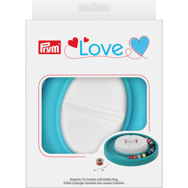 Coussin magnétique avec anneau de bobine Prym Love