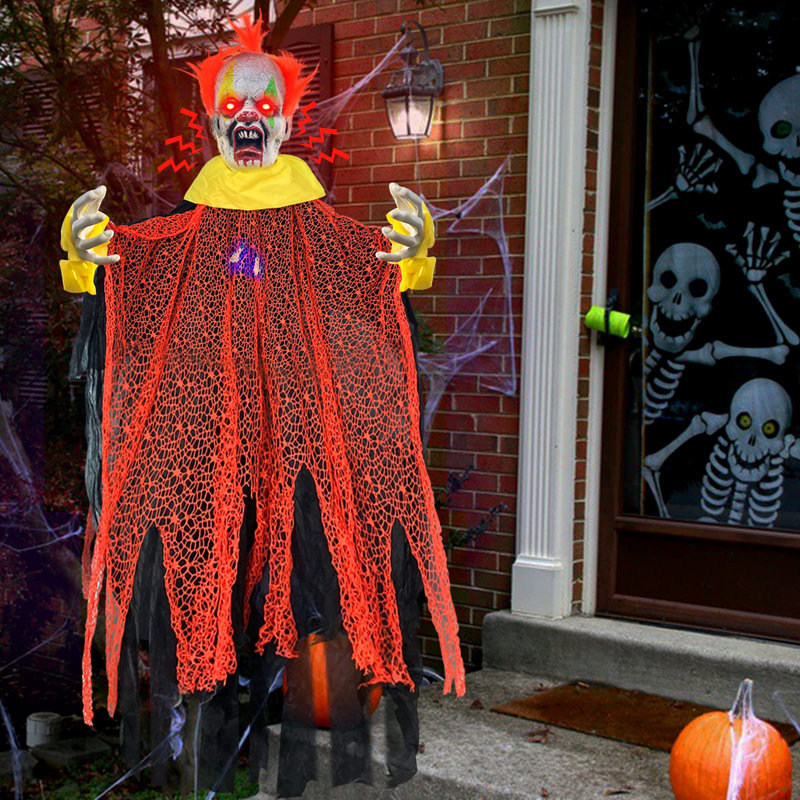 Clown animé 50 po d'Halloween