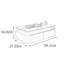 Table basse en ardoise Modern Simplicity Leisure-547317805-547317801