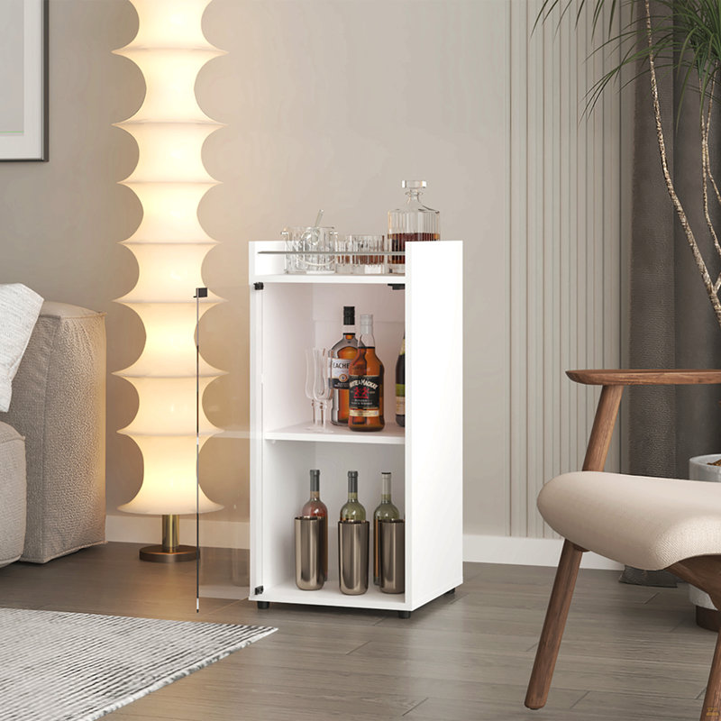Cabinet Lampeter, salon, Blanc