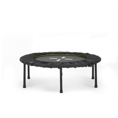 48“ Foldable Mini Durable Trampoline For Adult, 330Lbs Maximum Load Capacity, Indoor& Outdoor