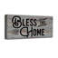 "Bless this home" par Olivia Rose - reproduction d'art textuel sur toile tendue-691906588