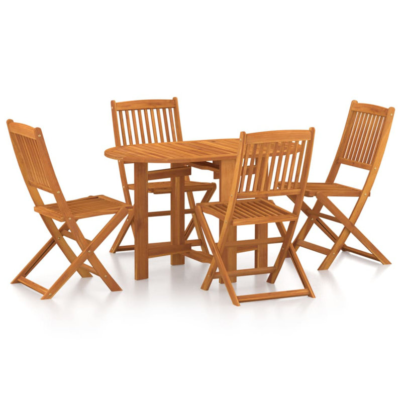 Steinmetz 4 - Person Patio Dining Set with Rectangular Table