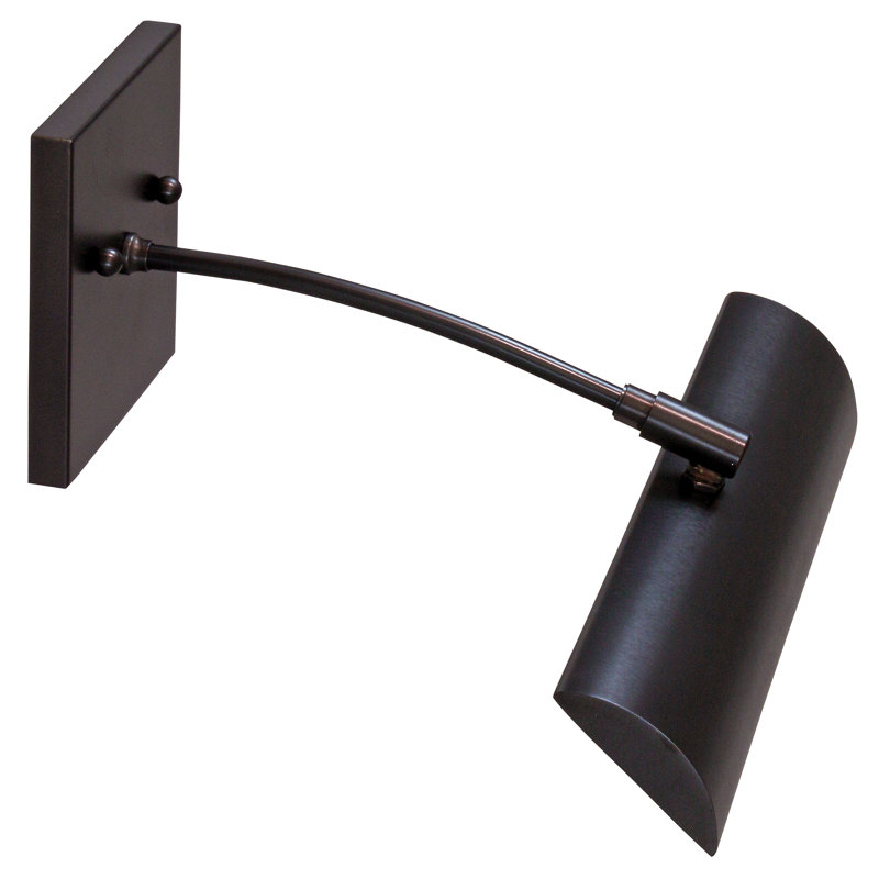 Lampe d’image murale câblée 1 lumières Cotner, Bronze huilé